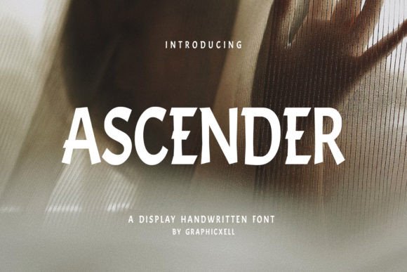 Ascender: A Playful Display Font for Web Design