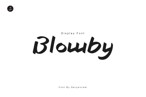Blowby Font for Branding Projects
