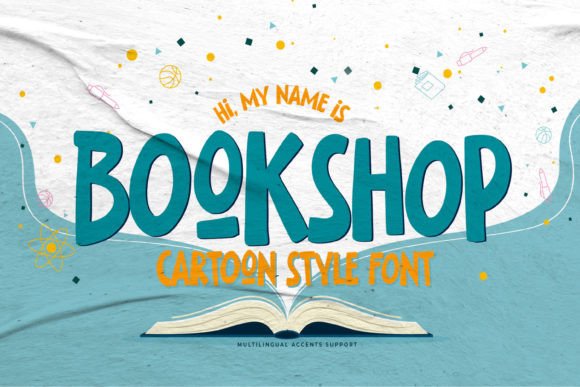 Bookshop Font for Web Design and Branding