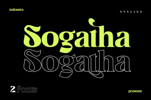 Bring Your Creations to Life with the Sogatha Font