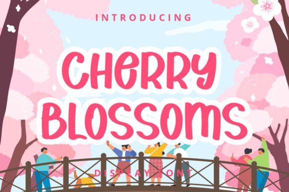 Cherry Blossoms Font for a Polished Brand Look