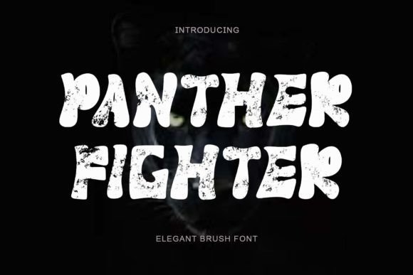 Enhance Your Brand with the Panther Fighter Font