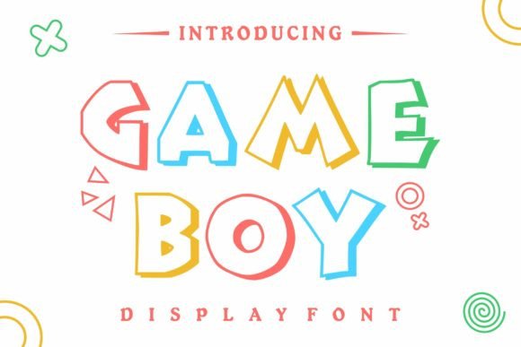 Game Boy Font for Editorial Design and Creative Projects