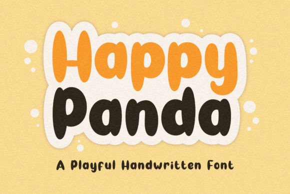 Happy Panda Font Review: A Playful Display Font for Bold Branding