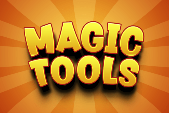 Magic Tools Font for Bold Web Design