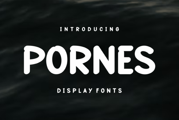 Pornes Font for Professional Branding