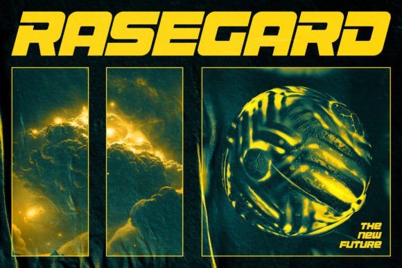 Rasegard Font for Editorial Design and Publishing