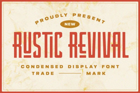 Rustic Revival Font Review for Branding Projects