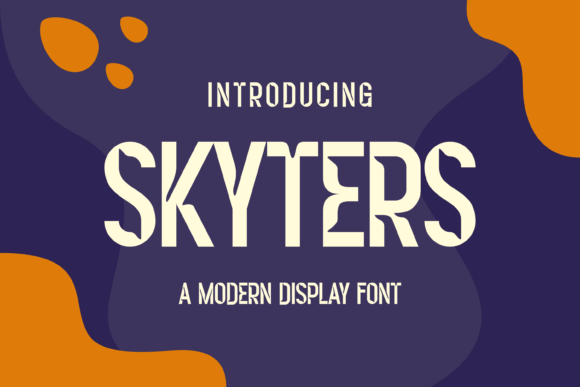 Skyters Font for Bold Brand Campaigns