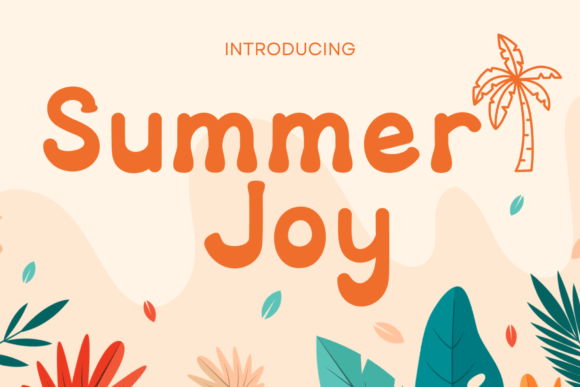 Summer Joy Font for Eye-Catching Digital Designs