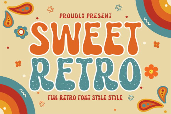 Sweet Retro Font for Handmade Creations