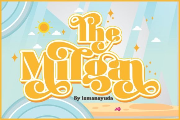 The Milgan: A Unique Display Font for Creative Branding