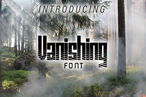 Vanishing: A Display Font That Elevates Campaign Visuals