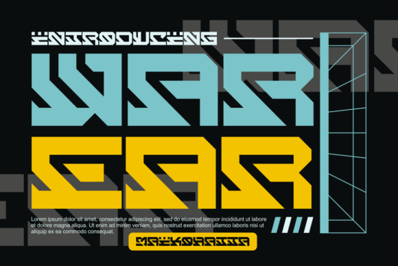 War Ear: A Bold Typeface for Modern Editorial Design